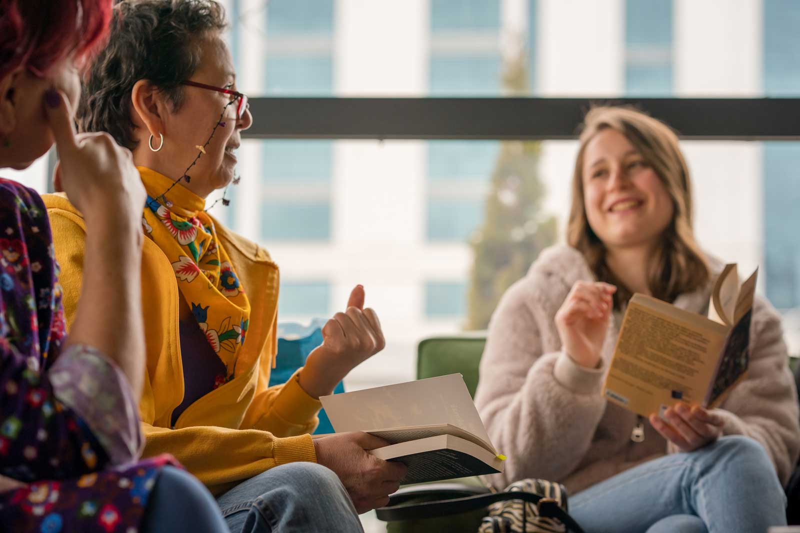 Parish group discussing the book